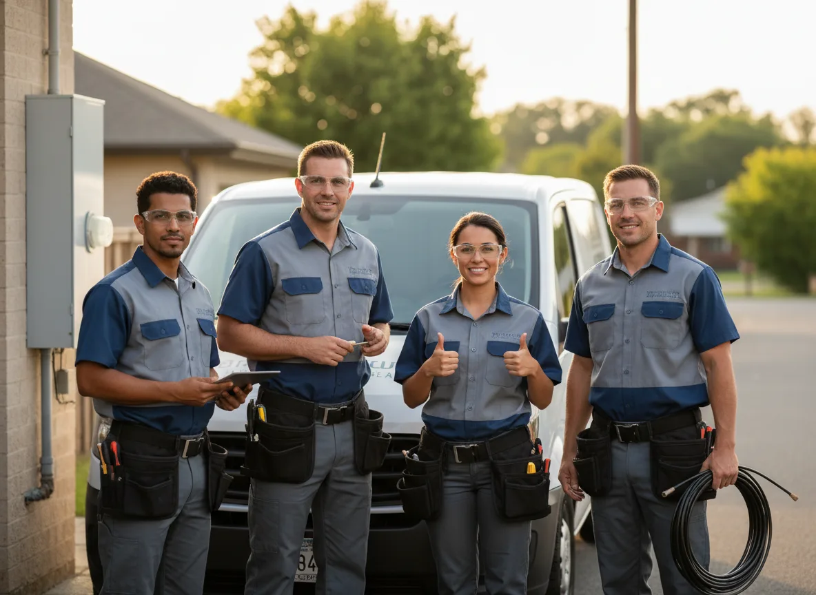 Residential electrical contractor serving homeowners in Oakwood, TX